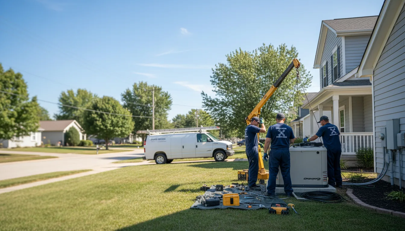 Generator Installation in Coupland, TX near me